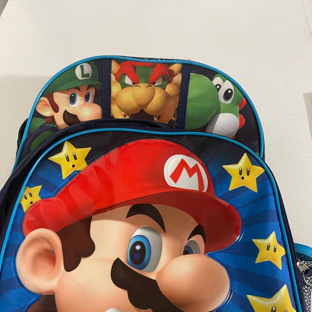 Mario Bros Backpack - Picture 2 of 5